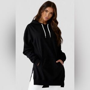 NEW Women's The Warmy Black Hoodie / Dress Super Soft Lined Large